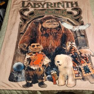Labyrinth Movie Blanket